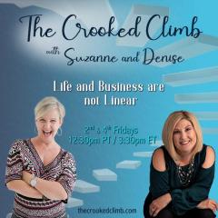 The Crooked Climb with Denise and Suzanne: Life and Business are not Linear: Why You 'Aint Getting None, Sleep that is!